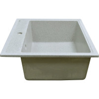 Кухонная мойка Azario Litos 570x505x200 мм, светло-серая CS 00078328