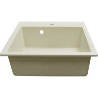 Кухонная мойка Azario Litos 570x505x200 мм, бежевая CS 00078324