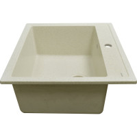 Кухонная мойка Azario Litos 570x505x200 мм, бежевая CS 00078324