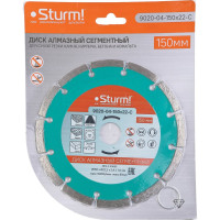 Диск алмазный сегментный по кирпичу (150х22.2/20 мм) Sturm 9020-04-150x22-C