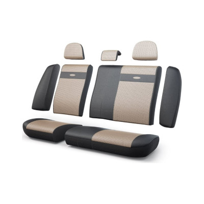 Авточехлы-трансформеры AUTOPROFI TRS-002G BK/L.BE