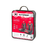 Авточехлы-трансформеры AUTOPROFI MATRIX TRS/MTX-001 BK/RD