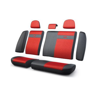 Авточехлы-трансформеры AUTOPROFI TRS-002G BK/RD