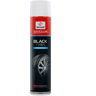 Пена для шин Venwell Black Tyres 600 мл VW-SL-012RU