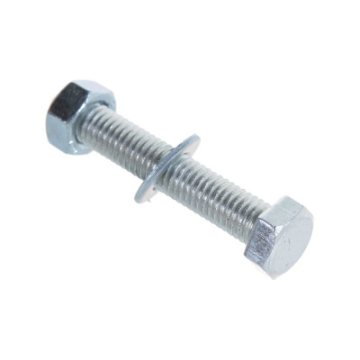 Болт НАКРЕПКО с гайкой и шайбами 5х30 100 шт. 108914