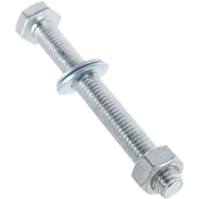 Болт НАКРЕПКО с гайкой и шайбами 8х70 25 шт. 108911