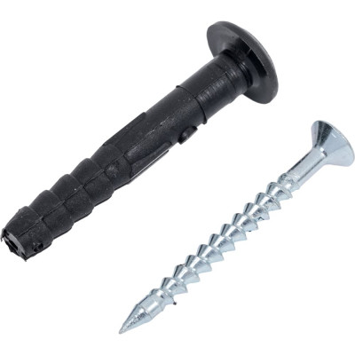 Дюбель-гвоздь НАКРЕПКО гриб 6х40 600 шт. 502201