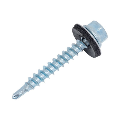 Саморез НАКРЕПКО кровельный по дереву оцинк 4,8х35 300 шт. 204602