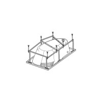 Монтажный комплект для ванны Santek МАЙОРКА 150х90 1WH112431 00025804
