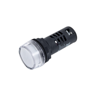 Коммутационная лампа Dekraft ЛК22-ADDS-WHI-LED-220 25121DEK