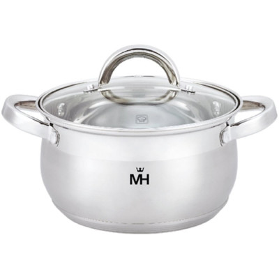 Кастрюля MercuryHaus с крышкой 6,1 см 24x14,5 см СП931