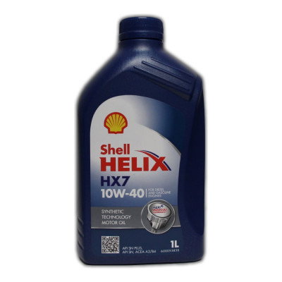 Моторное масло SHELL Helix HX7 10w40, 1л  (Испания), 550053736