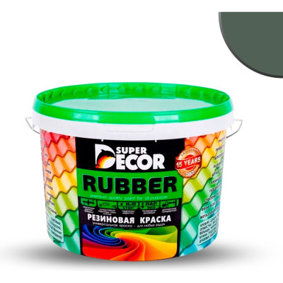 Резиновая краска SUPER DECOR №09 Лесная сказка, 3 кг 4630024700776