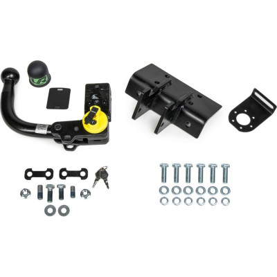Фаркоп для Toyota Land Cruiser Prado 2009-н.в., шар VM, 2500/75 кг BERG F.5714.006