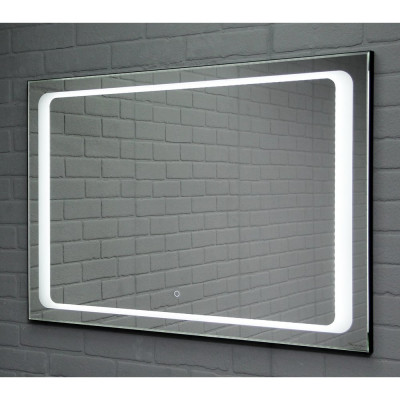 Зеркало Sansa Galaxy 120 black с подсветкой SG1058Z