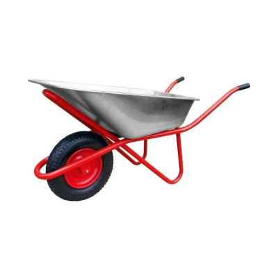 Строительная тачка ТЕХПРОМ WB5009М1-118 1-колесо, 200 кг, красная WB5009М1-118 ТЕХПРОМ