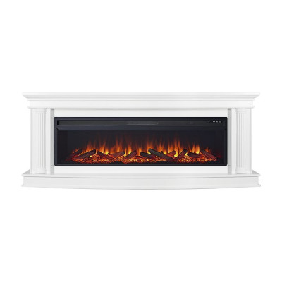 Каминокомплект Royal Flame Rome (белый) портал и очаг vision 60 log led 64948828