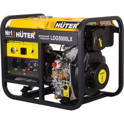 Электрогенератор дизельный Huter LDG 5000LX 64/2/7