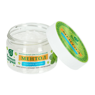 Ментол натуральный кристаллический Банные штучки в банке, 50 г, для бани и сауны 41477