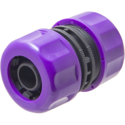 Муфта ремонтная соединительная для шланга 1/2", пластик, 2 шт MasterProf ДС.070903.2