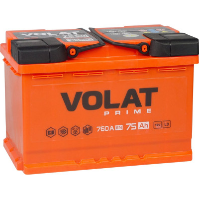 Аккумулятор VOLAT Prime 75Ah L+ VS751