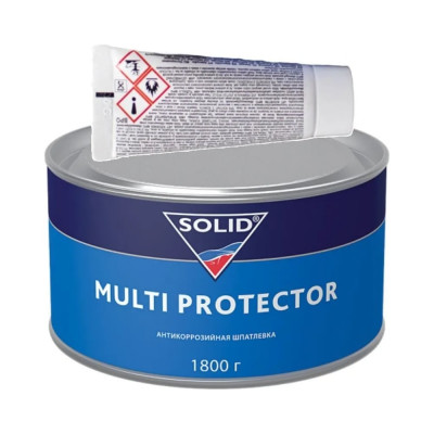 Антикоррозийная шпатлевка SOLID MULTI PROTECTOR- (фасовка 1800 гр) 309.1800