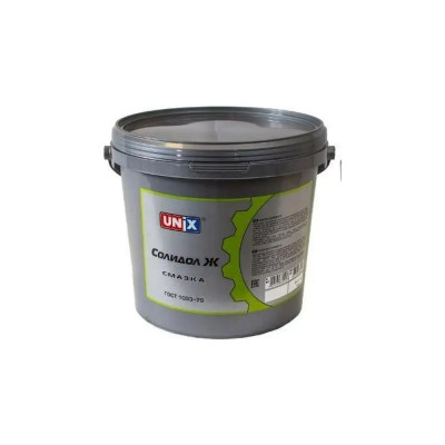 Солидол жировой UNIX ведро 5 кг 4602200