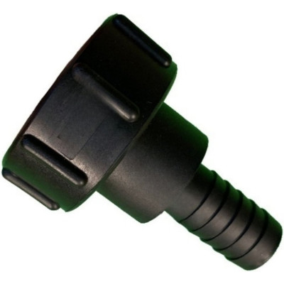 Переходник на еврокуб TITAN LOCK под шланг S60x1 1/4, полипропилен TLEC1.1/4AH