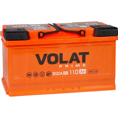 Автомобильный аккумулятор VOLAT Prime 110Ah L+ VP1101