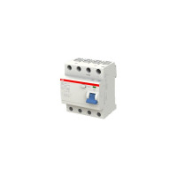 Выключатель дифференциального тока ABB 4 модуля F204 АС-63/0,1 2CSF204001R2630