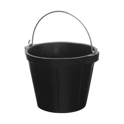Ведро строительное гибкое усиленное DLT, 8л, тип RUBBERBUCK, арт. 2901