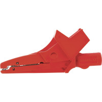 Изолированный зажим крокодил SONEL красный K02 WAKRORE20K02