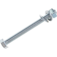 Болт НАКРЕПКО с гайкой и шайбами 8х80 25 шт. 108912