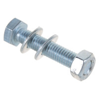 Болт НАКРЕПКО с гайкой и шайбами 8х40 50 шт. 108908