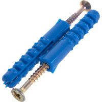 Дюбель НАКРЕПКО с шурупом 10х60 50 шт. 102313