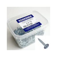 Саморез НАКРЕПКО с прессшайбой острый 4,2х19 1800 шт. 200903