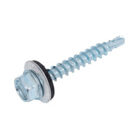 Саморез НАКРЕПКО кровельный по дереву оцинк 4,8х35 300 шт. 204602