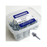 Кровельный саморез НАКРЕПКО оцинкованный 5,5х25 100шт 404508