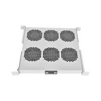 Вентиляторный модуль Rem R-FAN, 230V, 1U, вентиляторов: 6, 258 дБ, серый R-FAN-6K-1U
