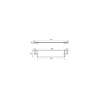 Полка стеклянная Ravak , 64 см CR 500.00, X07P195 00000038044