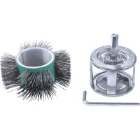 Кордщетка плоская для дрели AGGRESSO D 110 мм, универсальная, 3 предмета KWB 602500