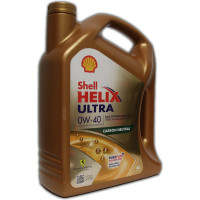 Моторное масло SHELL Helix Ultra 0W-40 (4л), (Германия), 550065927
