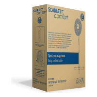 Напольный вентилятор Scarlett 16", чёрный SC-SF111B36