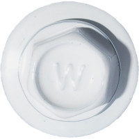 Саморез для сэндвич-панелей HARDWEX ТМ HWX5-P10-6.3/5.5x135 мм, св.№3, RUSPERT, RAL 9003, 100 шт. 5190002407206