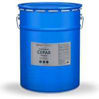 Эмаль Grom пф-115 алкидная глянцевая серая 25 кг. 70074