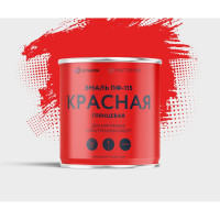 Эмаль Grom пф-115 алкидная глянцевая красная 1 кг. 70357