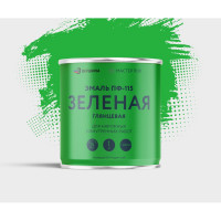 Эмаль Grom пф-115 алкидная глянцевая зеленая 70005