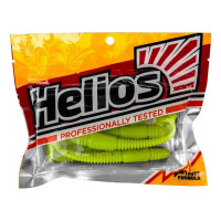 Виброхвост Helios hs-17-009 minoga 3.75"/9.5 см, pepper lime, 5шт 00000132663