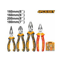 Набор шарнирно-губцевого инструмента  INGCO INDUSTRIAL SUPER SELECT 4 предмета HKPS28458