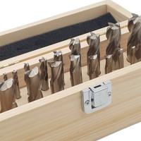 Комплект фрез HSS, 4-х и 2-х перые, 20 шт ТЕХНОРЕАЛ МА400053018